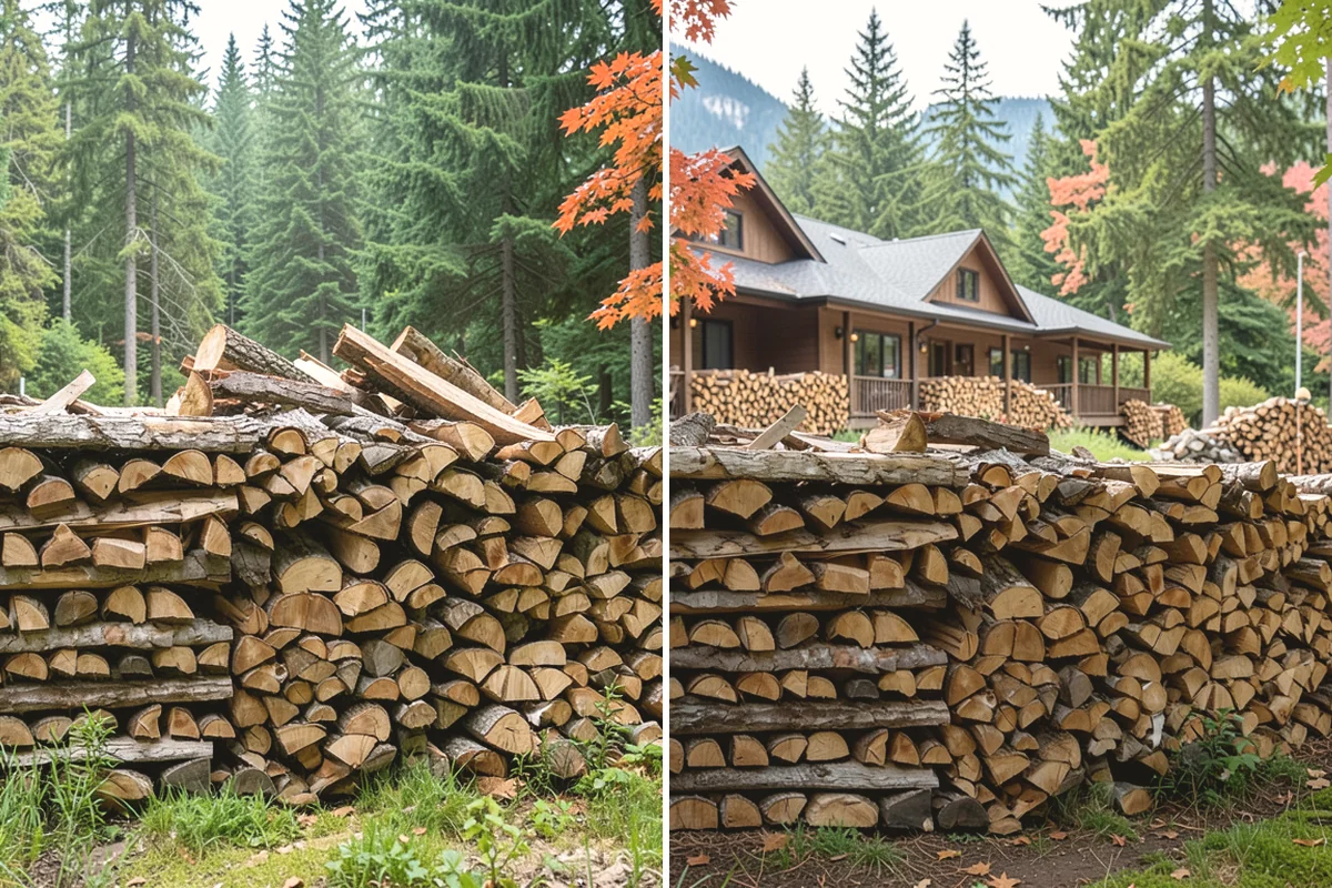 Firewood Order Planning in Ruston, Pierce County, WA - Review your usage, storage, and seasonal patterns