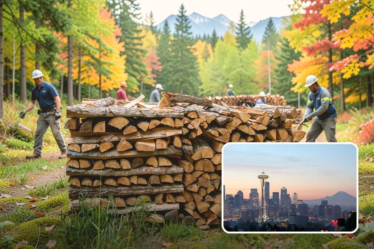 Firewood Order Planning in Seattle, King County, WA - A clear plan that prevents shortages and overbuying
