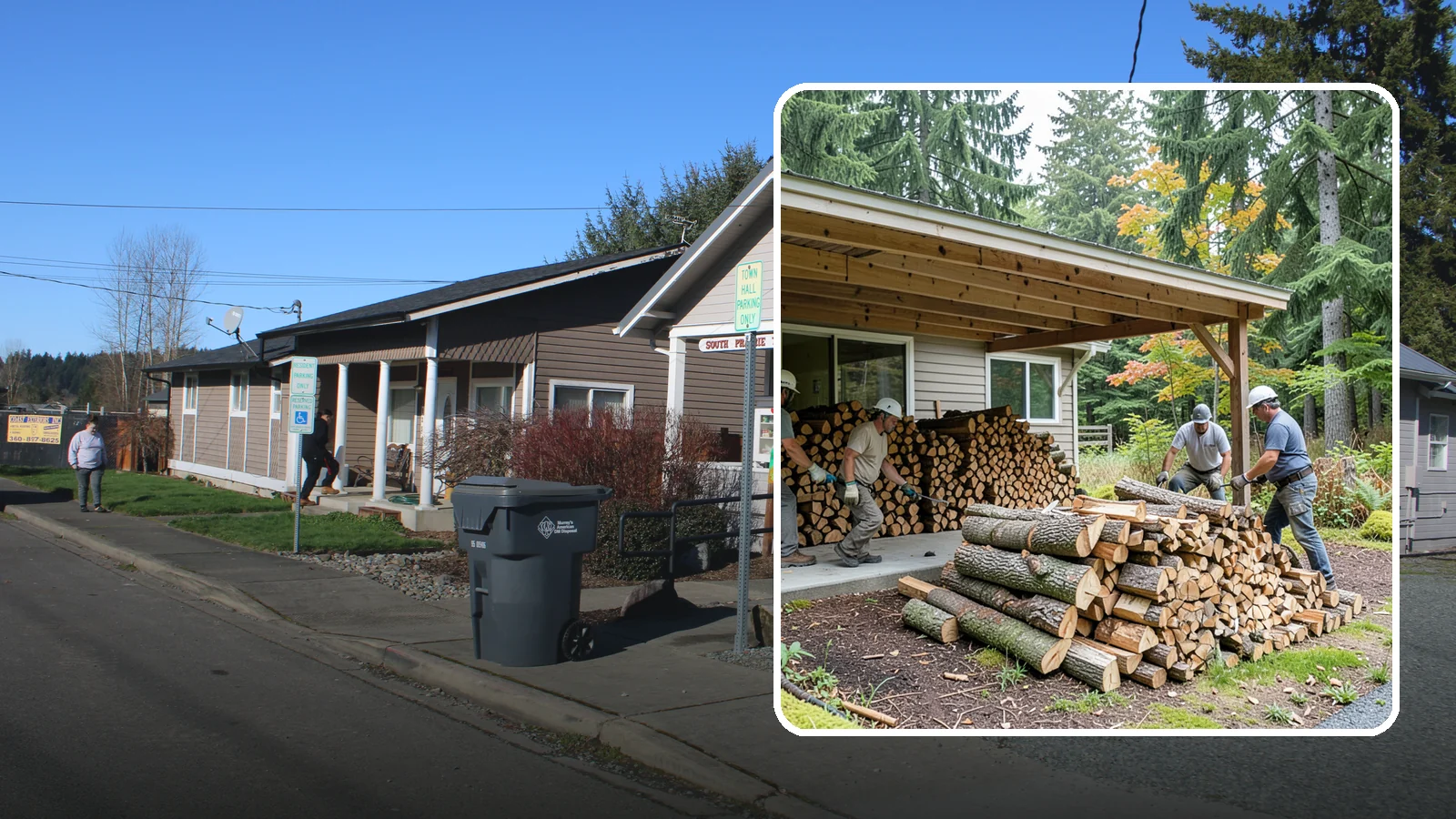 Firewood Order Planning in South Prairie, Pierce County, WA - Our firewood order planning helps you map out quantities, timing, and deliveries so your supply lines up with your needs all year.