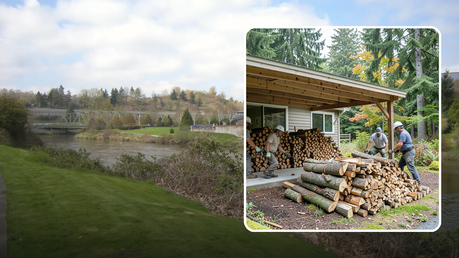 Firewood Order Planning in Tukwila, King County, WA - Our firewood order planning helps you map out quantities, timing, and deliveries so your supply lines up with your needs all year.