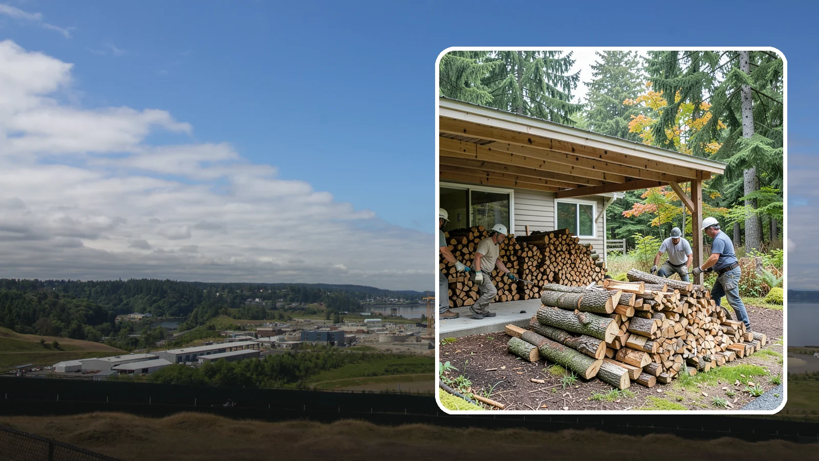 Firewood Order Planning in University Place, Pierce County, WA - Our firewood order planning helps you map out quantities, timing, and deliveries so your supply lines up with your needs all year.