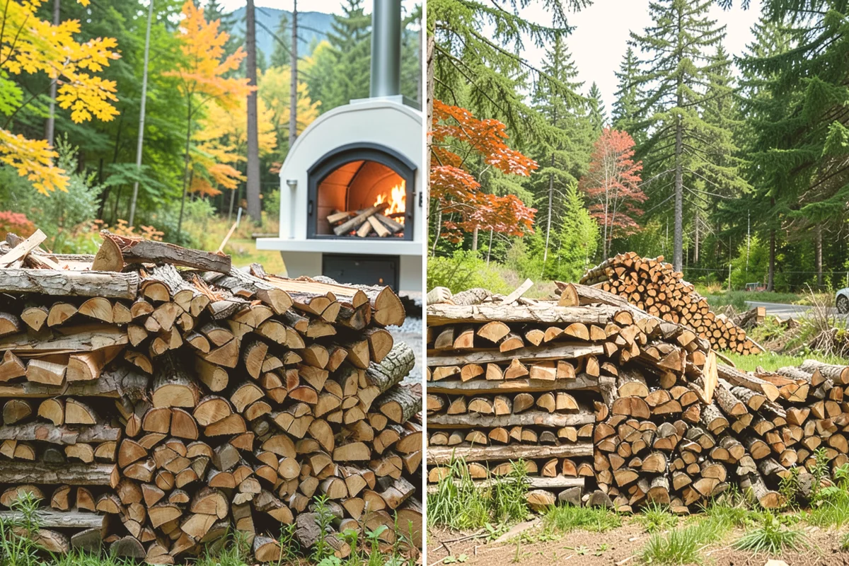 Firewood Organization in Brier, Snohomish County, WA - Assess the existing pile and clear the area