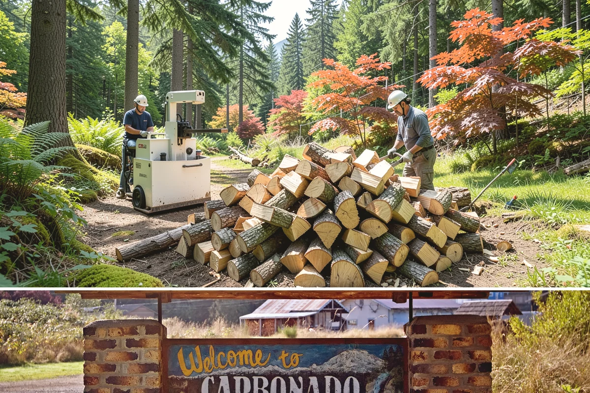 Firewood Organization in Carbonado, Pierce County, WA - Organize your woodpile in spring or summer to give freshly sorted wood the dry months it needs.