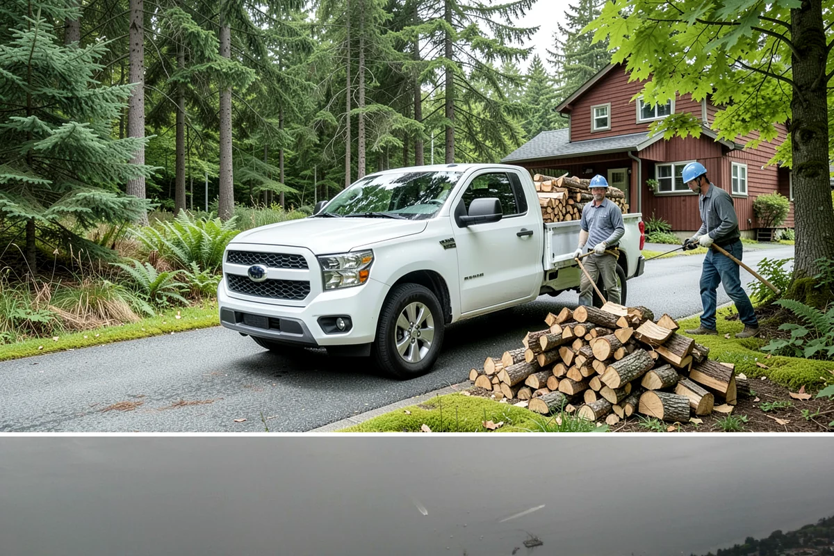 Firewood Organization in Des Moines, King County, WA - Organize your woodpile in spring or summer to give freshly sorted wood the dry months it needs.