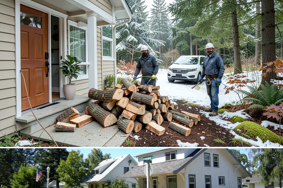 Firewood Organization in DuPont, Pierce County, WA - Organize your woodpile in spring or summer to give freshly sorted wood the dry months it needs.