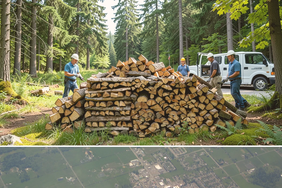 Firewood Organization in Enumclaw, King County, WA - Organize your woodpile in spring or summer to give freshly sorted wood the dry months it needs.