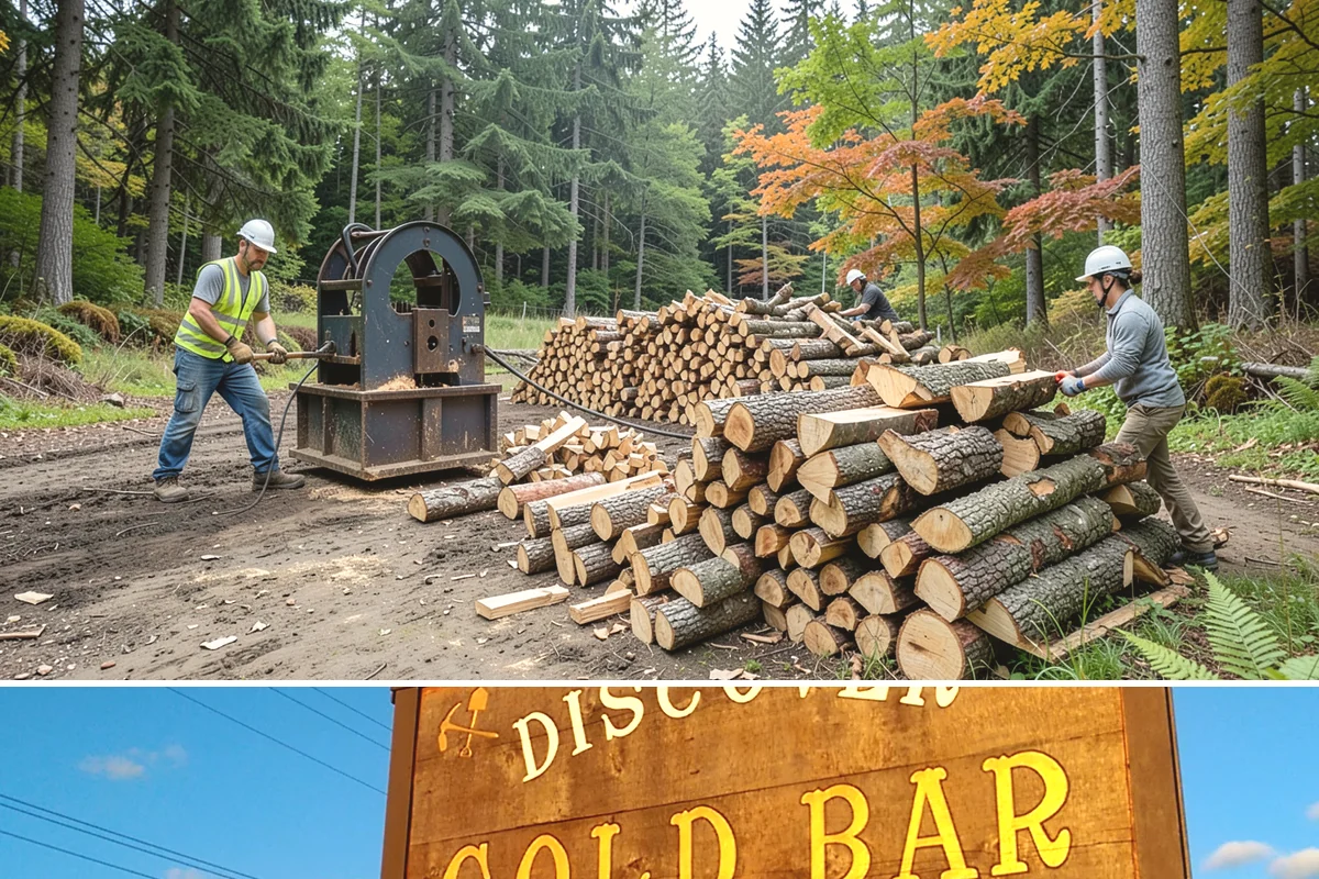 Firewood Organization in Gold Bar, Snohomish County, WA - Organize your woodpile in spring or summer to give freshly sorted wood the dry months it needs.
