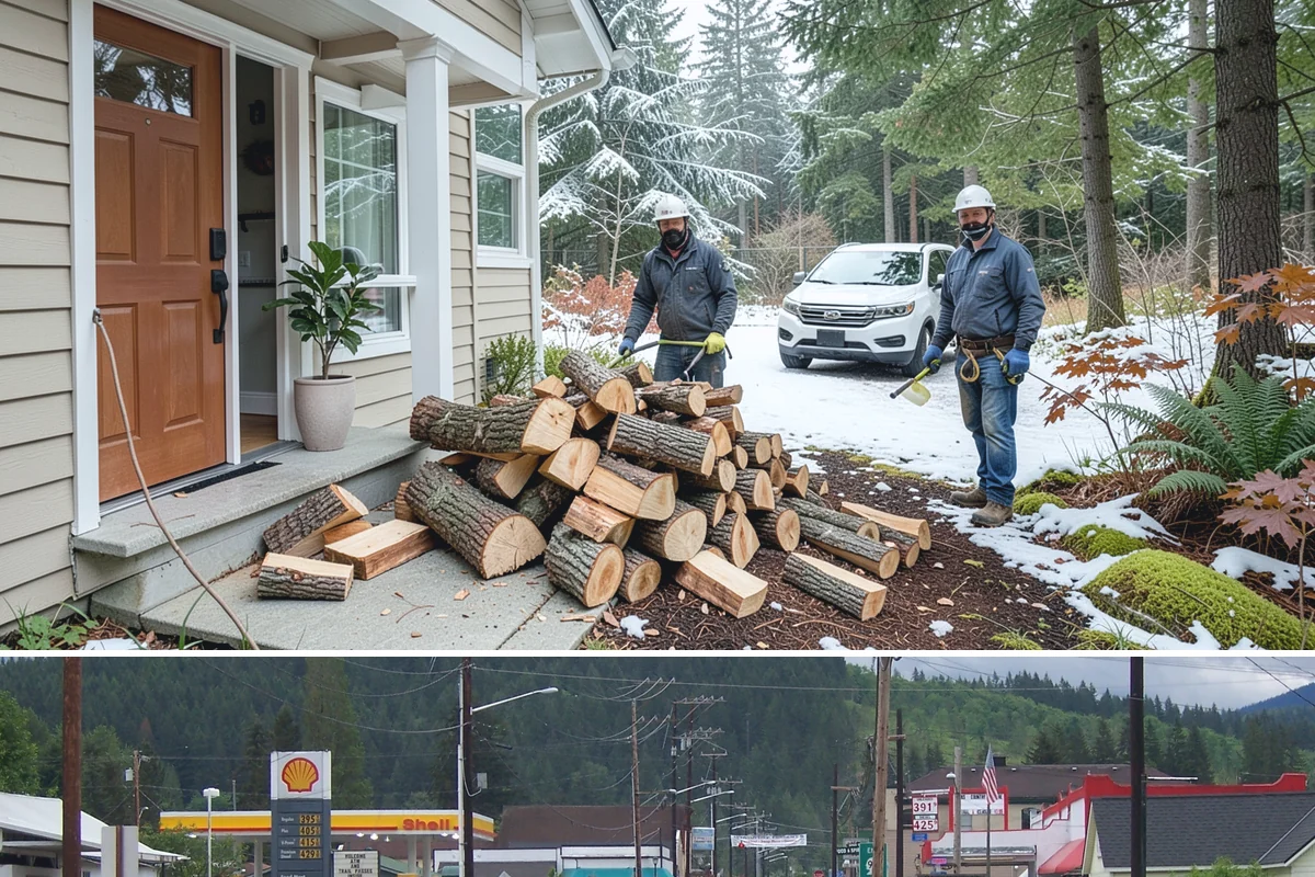 Firewood Organization in Granite Falls, Snohomish County, WA - Organize your woodpile in spring or summer to give freshly sorted wood the dry months it needs.
