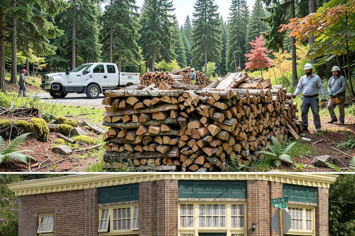 Firewood Organization in Hamilton, Skagit County, WA - Organize your woodpile in spring or summer to give freshly sorted wood the dry months it needs.