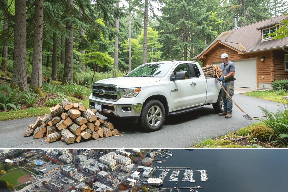 Firewood Organization in Kirkland, King County, WA - Organize your woodpile in spring or summer to give freshly sorted wood the dry months it needs.