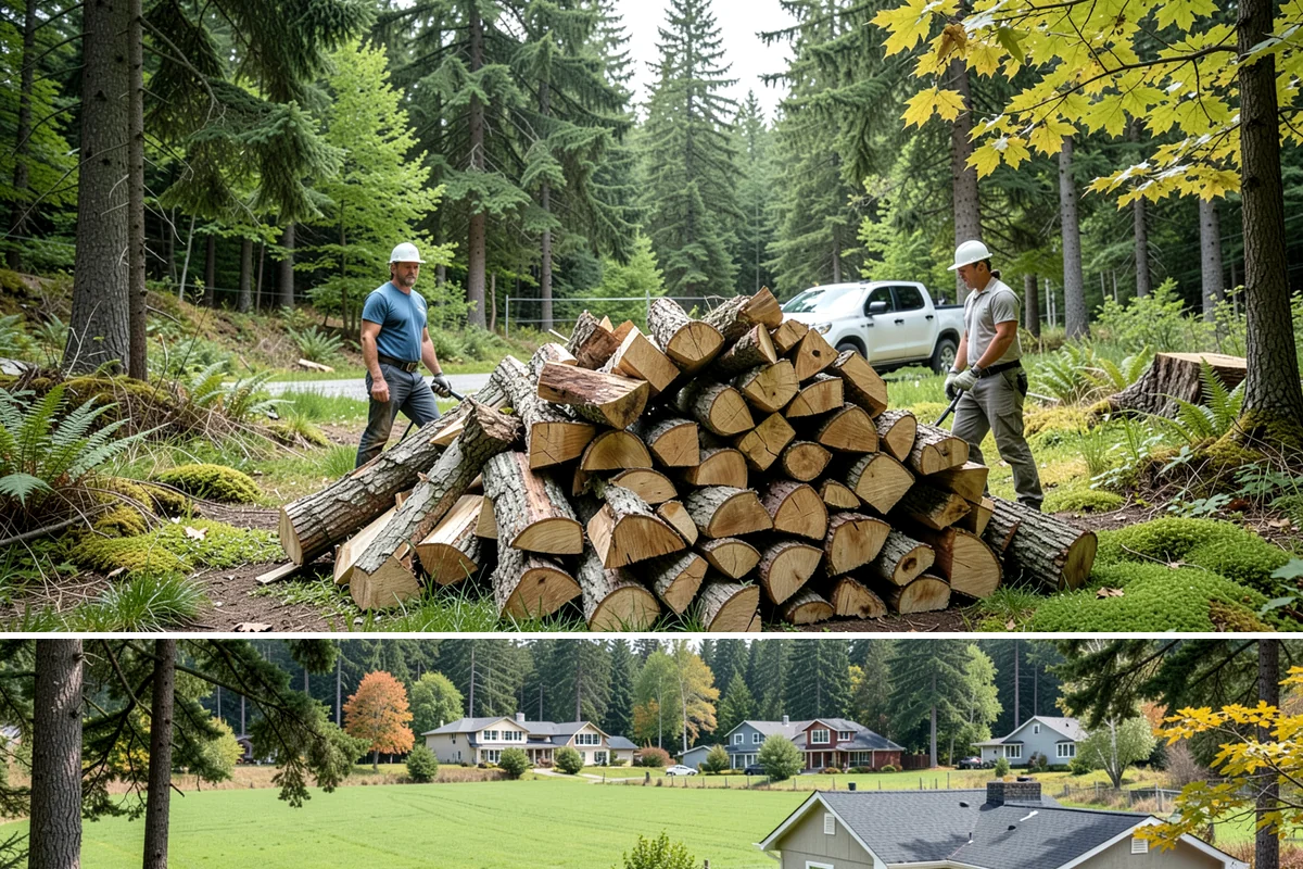 Firewood Organization in Lyman, WA - Organize your woodpile in spring or summer to give freshly sorted wood the dry months it needs.