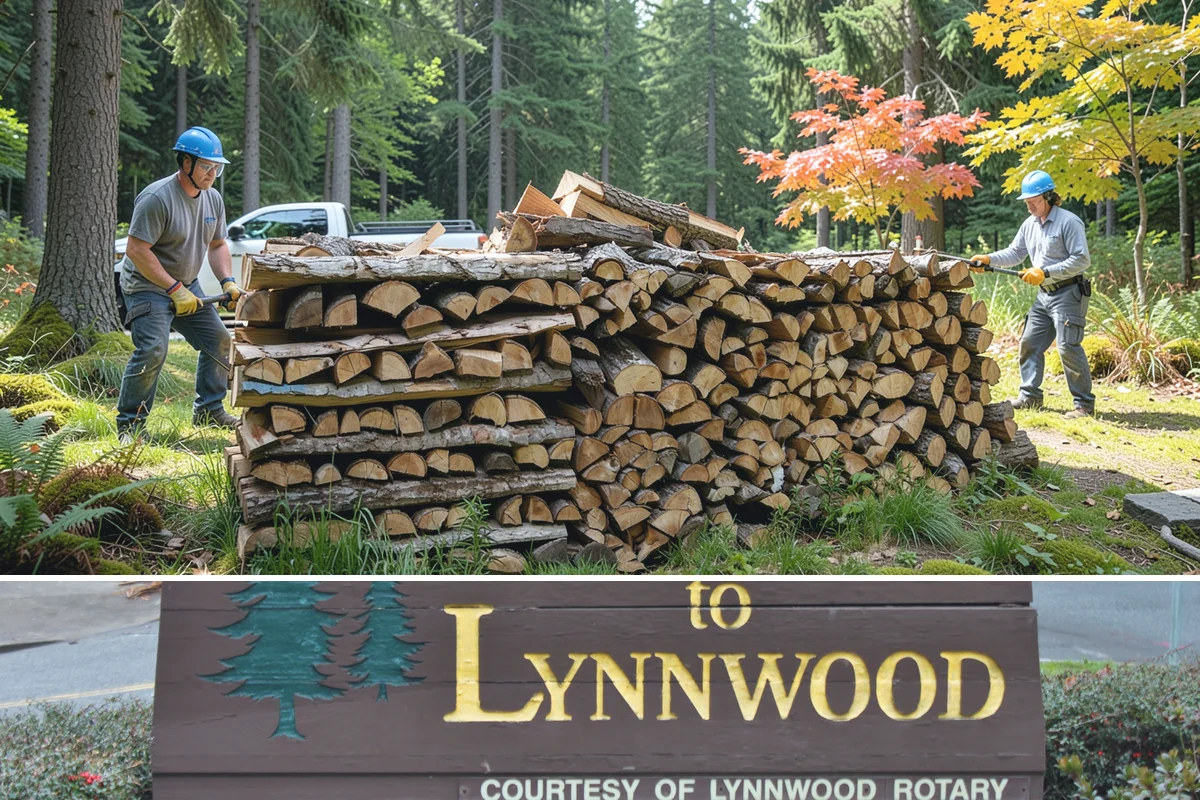 Firewood Organization in Lynnwood, Snohomish County, WA - Organize your woodpile in spring or summer to give freshly sorted wood the dry months it needs.