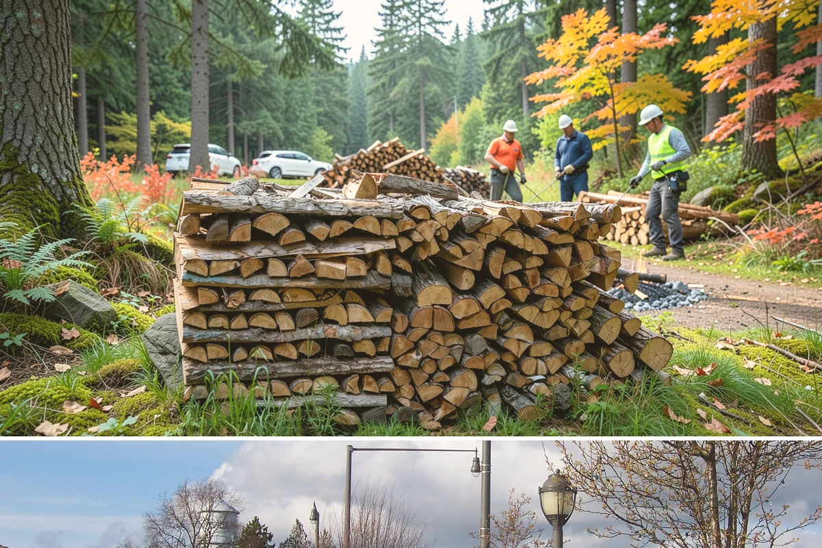Firewood Organization in Marysville, Snohomish County, WA - Organize your woodpile in spring or summer to give freshly sorted wood the dry months it needs.