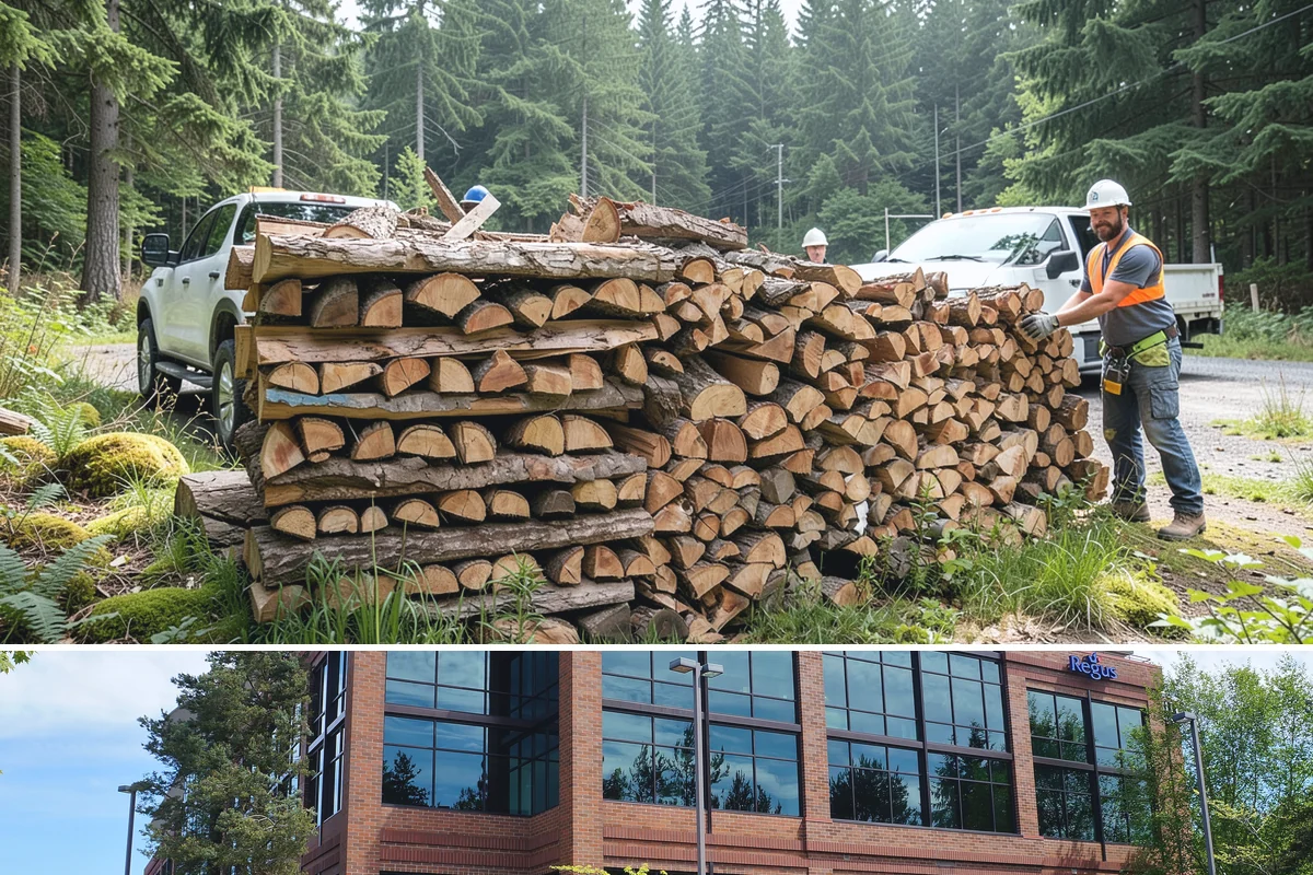 Firewood Organization in Mountlake Terrace, Snohomish County, WA - Organize your woodpile in spring or summer to give freshly sorted wood the dry months it needs.