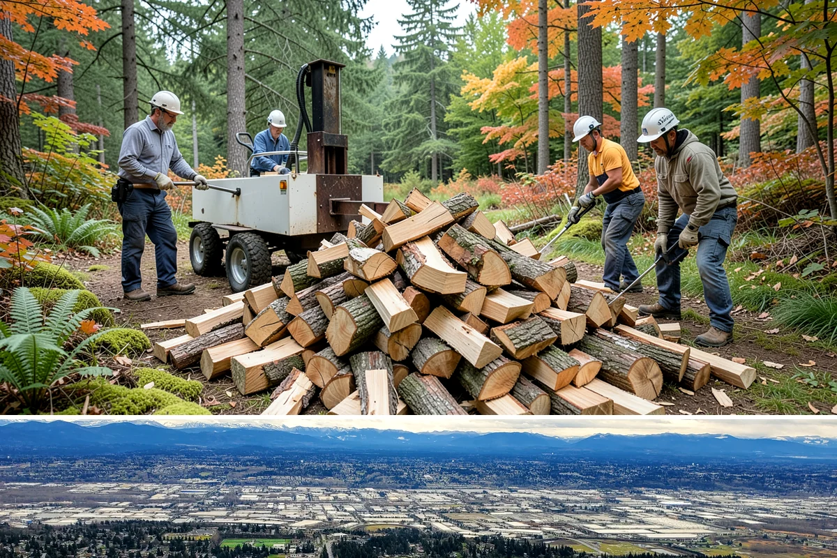 Firewood Organization in SeaTac, WA - Organize your woodpile in spring or summer to give freshly sorted wood the dry months it needs.