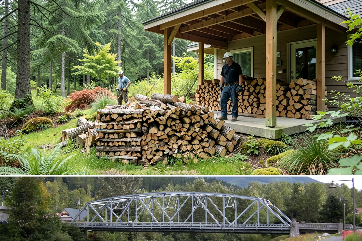 Firewood Organization in Skykomish, King County, WA - Organize your woodpile in spring or summer to give freshly sorted wood the dry months it needs.