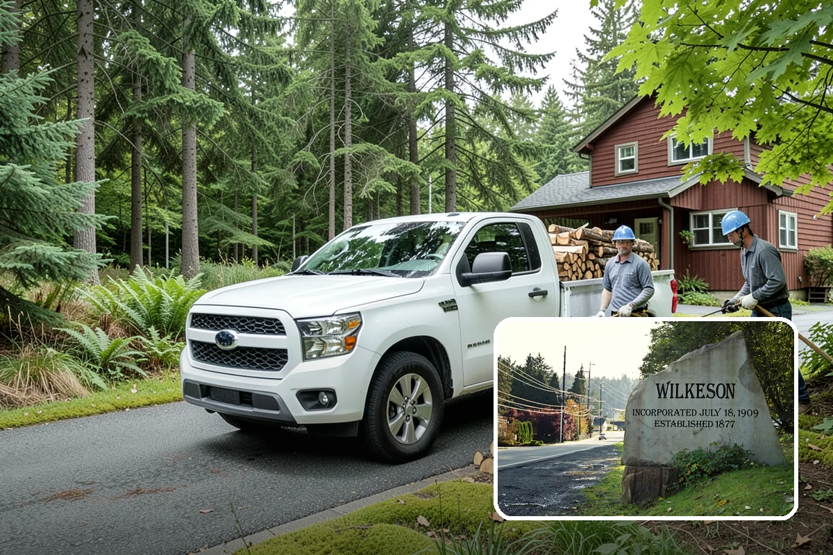 Firewood Organization in Wilkeson, Pierce County, WA - Turns a rotting heap into fast-drying stacks