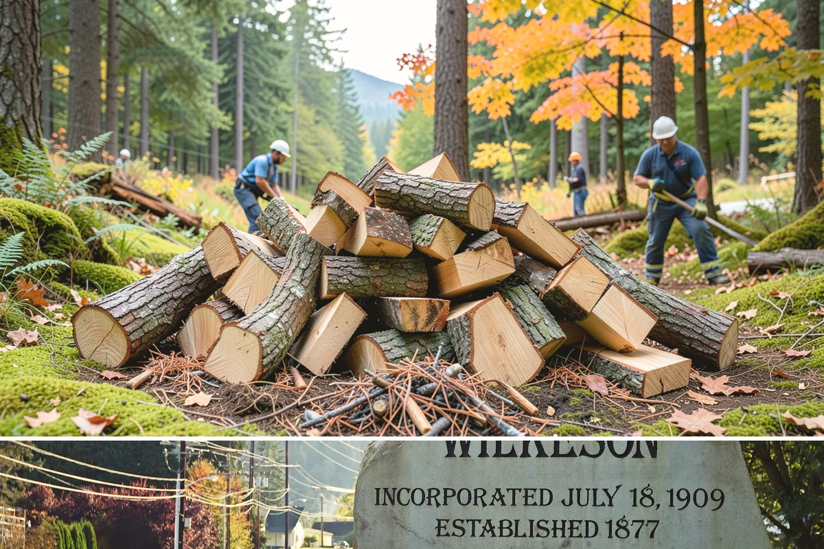 Firewood Organization in Wilkeson, Pierce County, WA - Organize your woodpile in spring or summer to give freshly sorted wood the dry months it needs.