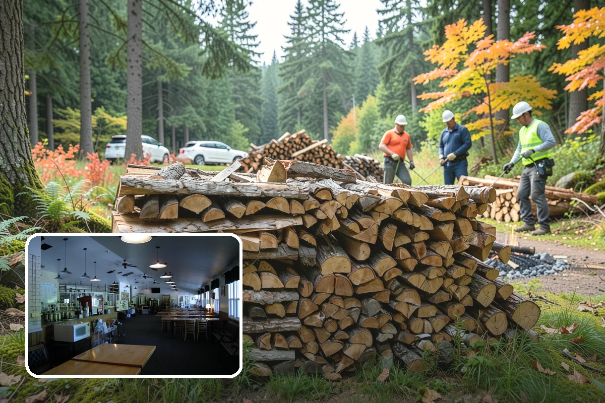 Firewood Pickup in Black Diamond, King County, WA - No delivery fee for the biggest savings