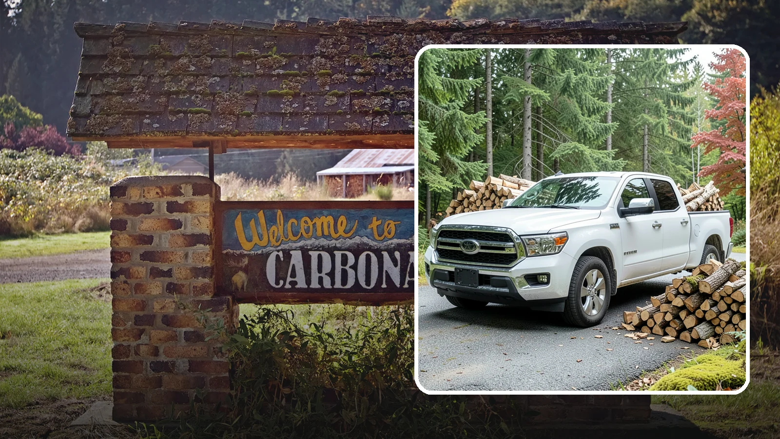 Firewood Pickup in Carbonado, Pierce County, WA - Save on delivery by picking up seasoned, ready-to-burn firewood directly from our Pacific Northwest yard.