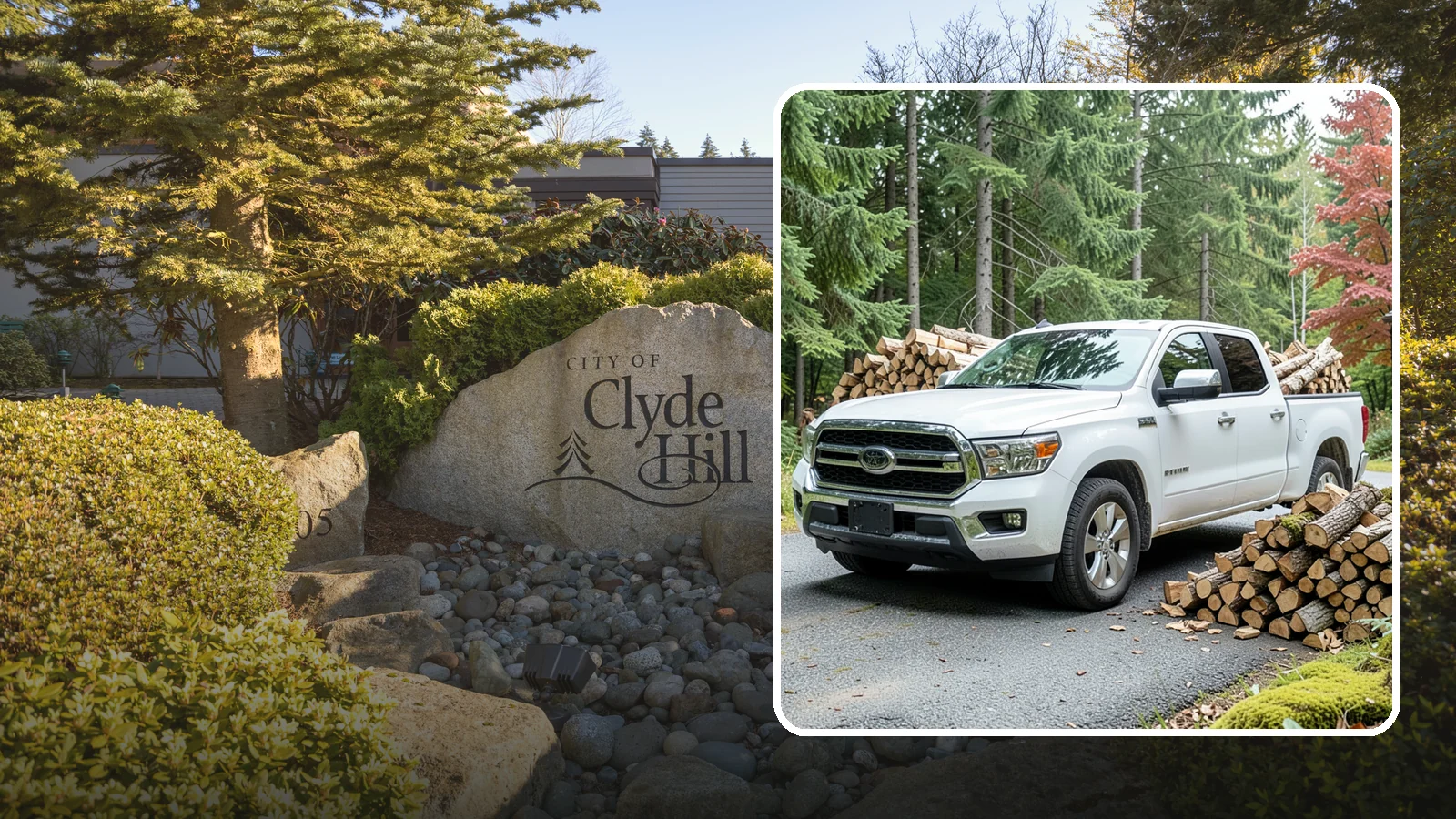Firewood Pickup in Clyde Hill, King County, WA - Save on delivery by picking up seasoned, ready-to-burn firewood directly from our Pacific Northwest yard.