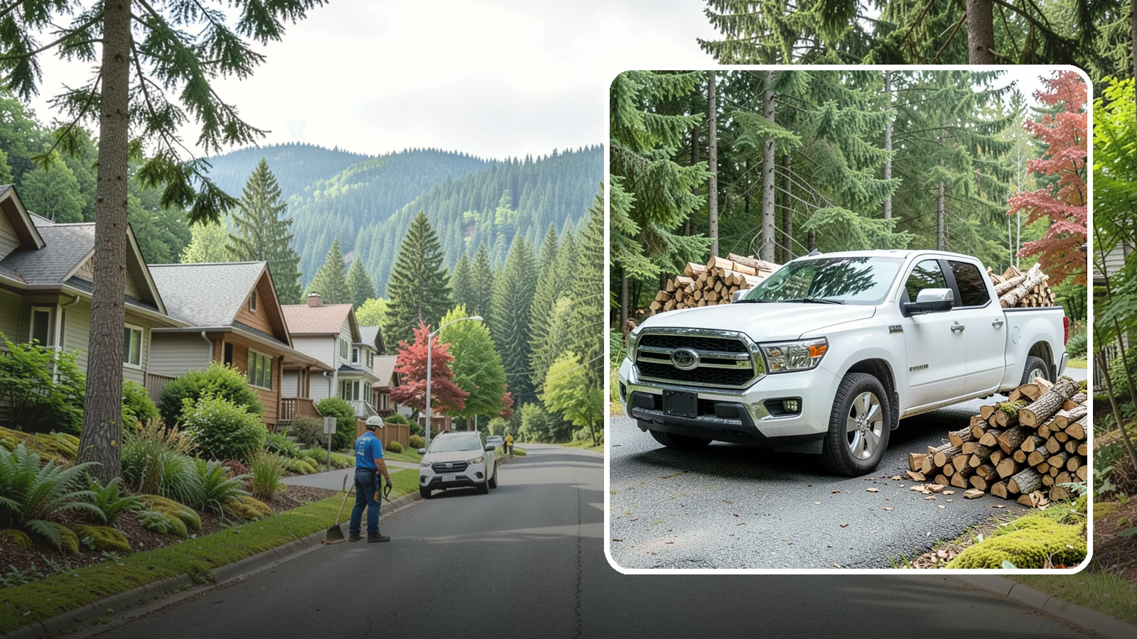 Firewood Pickup in Darrington, WA - Save on delivery by picking up seasoned, ready-to-burn firewood directly from our Pacific Northwest yard.