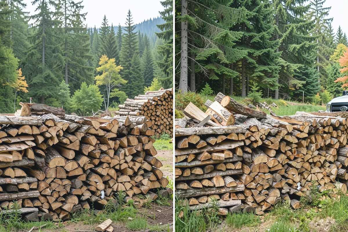 Firewood Pickup in Darrington, WA - You order your quantity and choose pickup