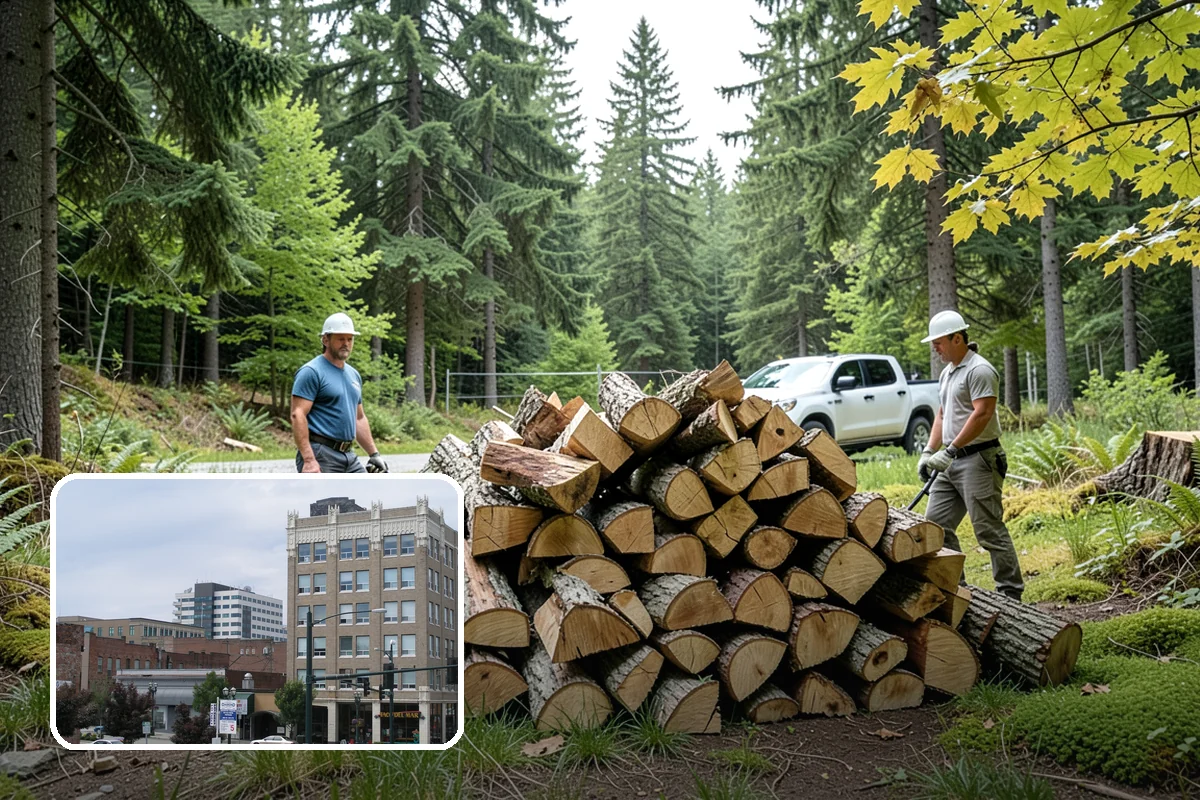 Firewood Pickup in Everett, Snohomish County, WA - No delivery fee for the biggest savings