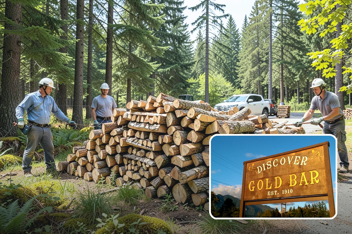 Firewood Pickup in Gold Bar, Snohomish County, WA - No delivery fee for the biggest savings