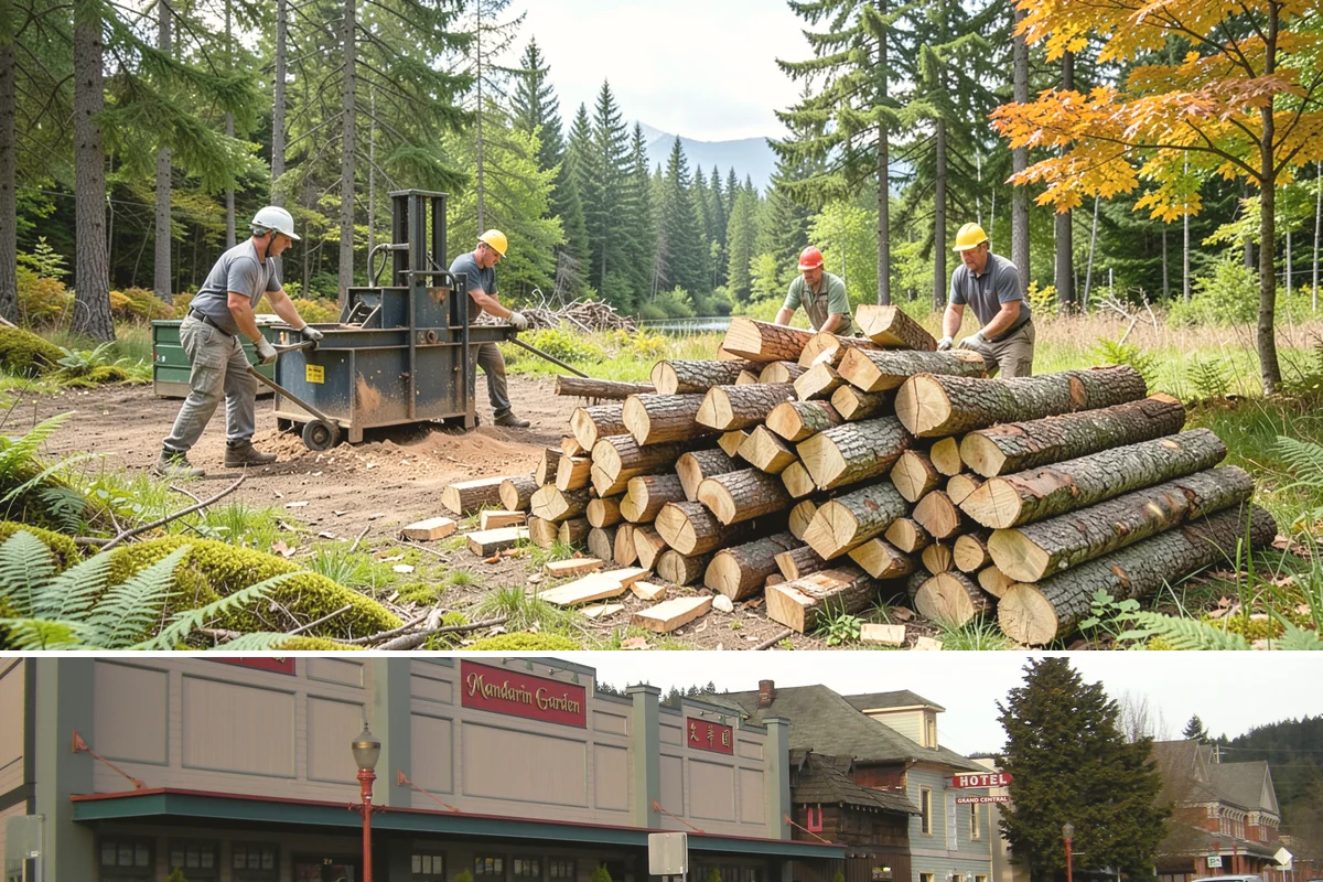Firewood Pickup in Issaquah, King County, WA - Pickup is available year-round, but stock is freshest and most plentiful in late summer and fall.