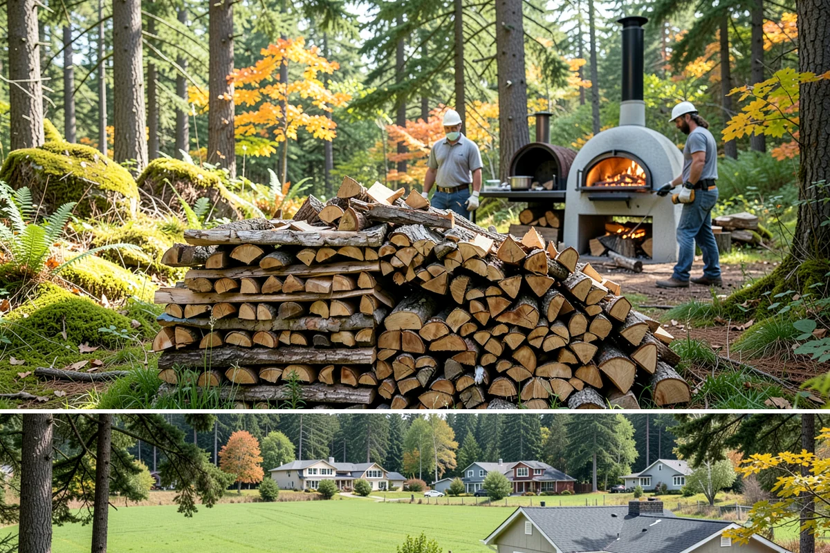 Firewood Pickup in Lyman, WA - Pickup is available year-round, but stock is freshest and most plentiful in late summer and fall.