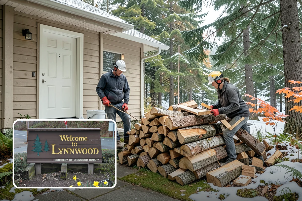 Firewood Pickup in Lynnwood, Snohomish County, WA - No delivery fee for the biggest savings