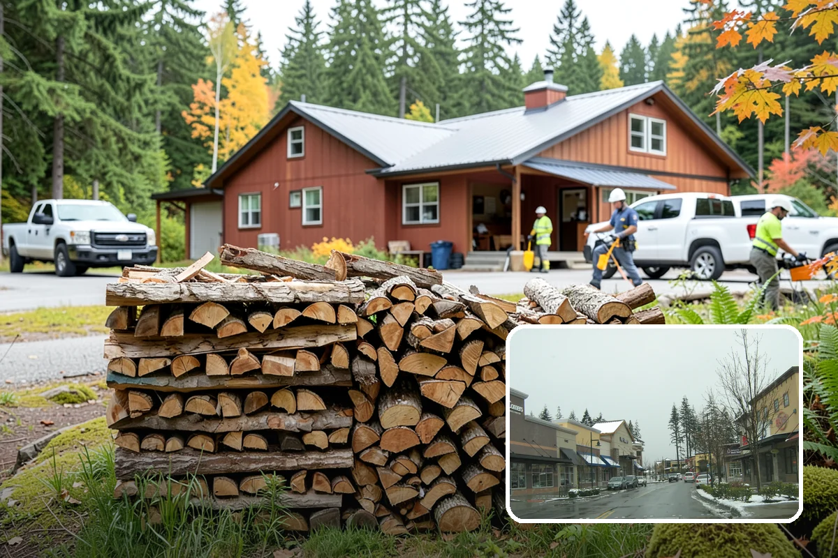 Firewood Pickup in Mill Creek, Snohomish County, WA - No delivery fee for the biggest savings