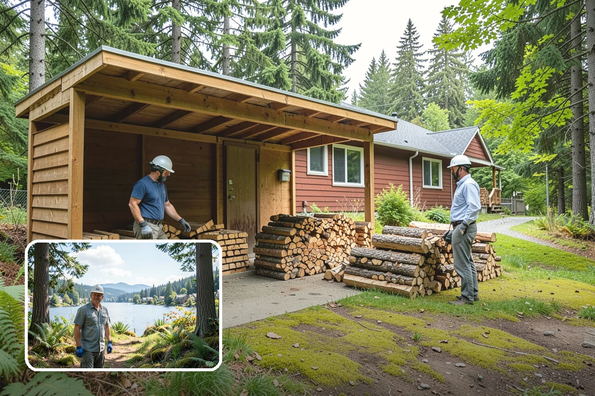 Firewood Pickup in Milton, King County, WA - No delivery fee for the biggest savings
