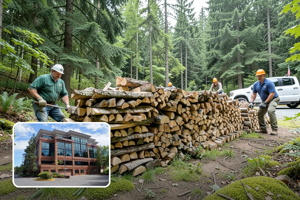 Firewood Pickup in Mountlake Terrace, WA - No delivery fee for the biggest savings