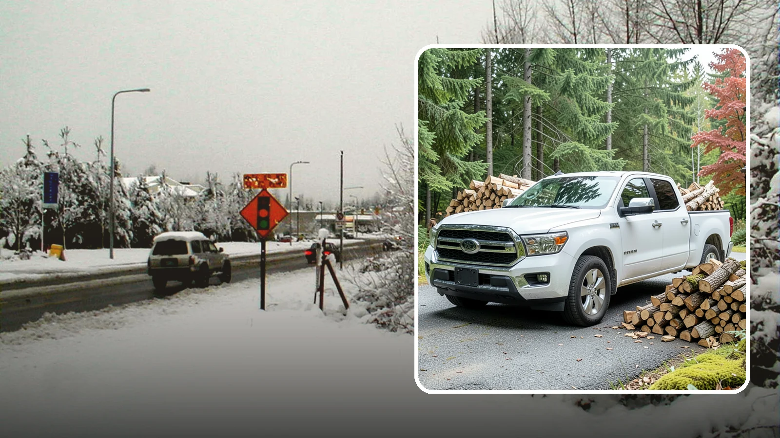 Firewood Pickup in Newcastle, King County, WA - Save on delivery by picking up seasoned, ready-to-burn firewood directly from our Pacific Northwest yard.