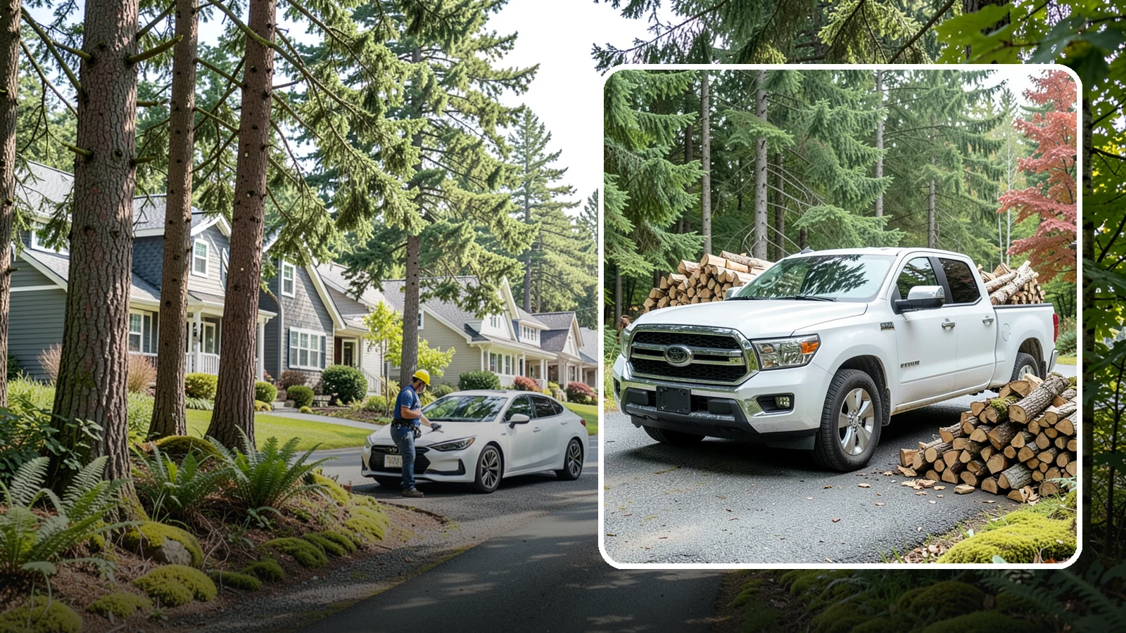 Firewood Pickup in Normandy Park, King County, WA - Save on delivery by picking up seasoned, ready-to-burn firewood directly from our Pacific Northwest yard.