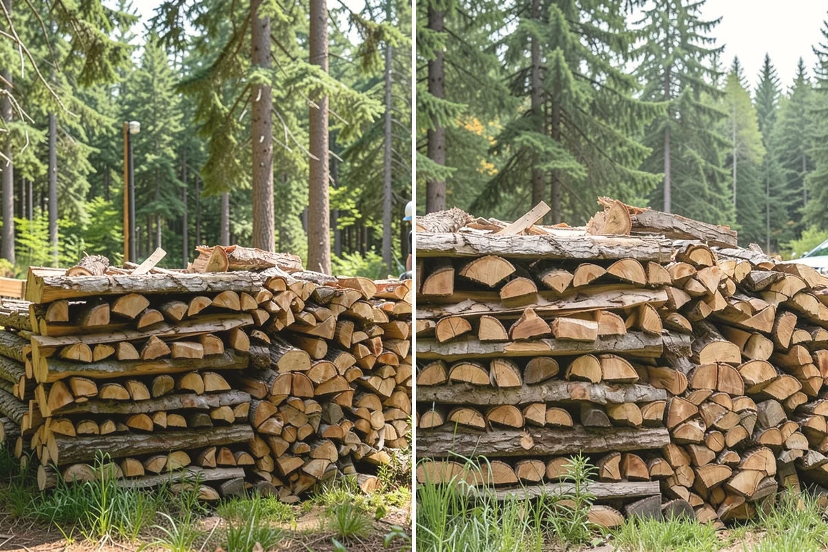 Firewood Pickup in North Bend, King County, WA - You order your quantity and choose pickup