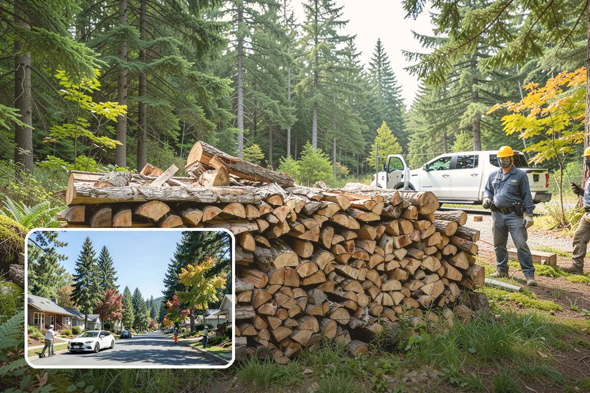Firewood Pickup in Orting, Pierce County, WA - No delivery fee for the biggest savings