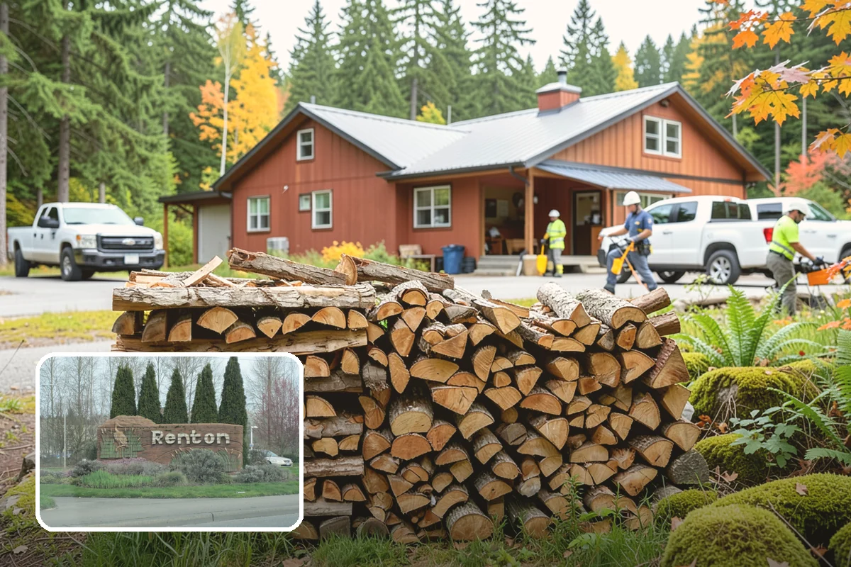 Firewood Pickup in Renton, King County, WA - No delivery fee for the biggest savings