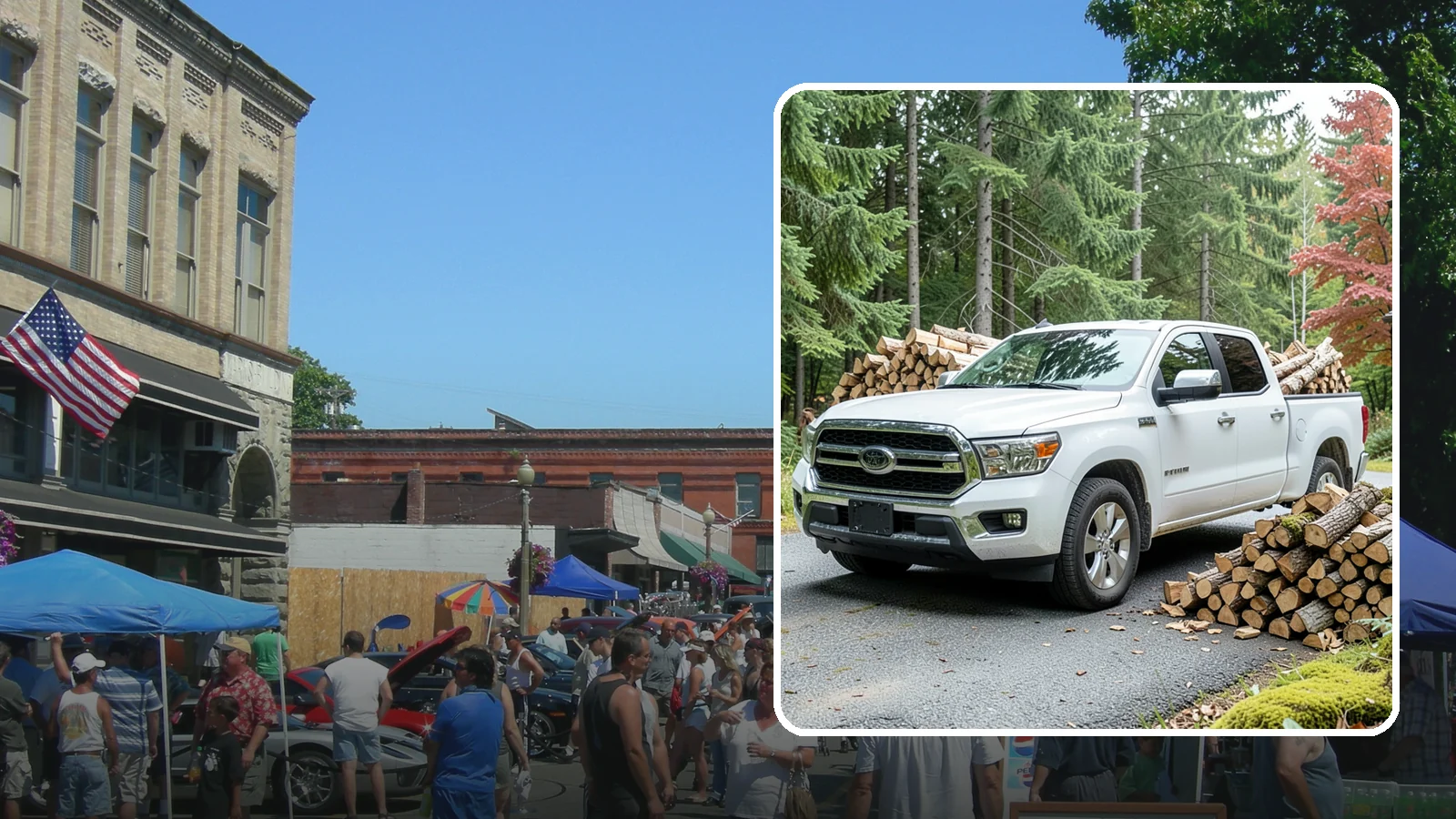Firewood Pickup in Snohomish, Snohomish County, WA - Save on delivery by picking up seasoned, ready-to-burn firewood directly from our Pacific Northwest yard.