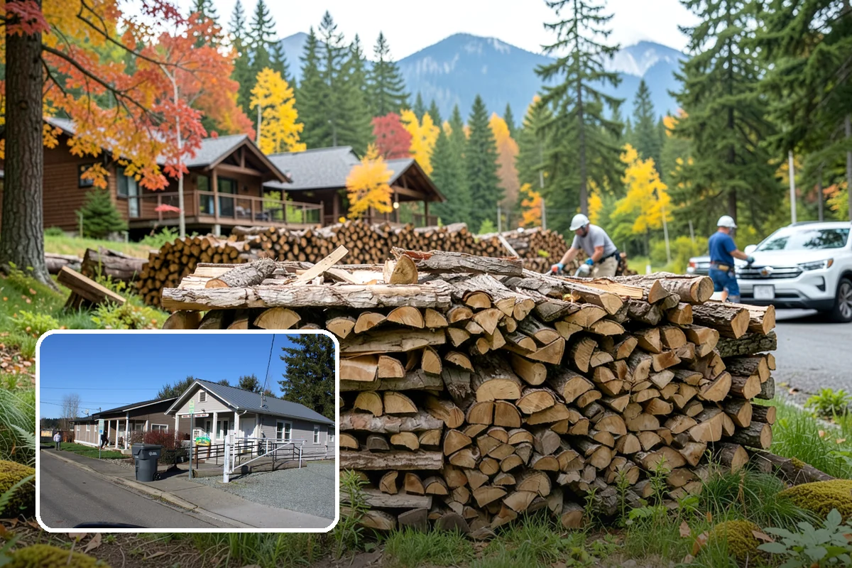 Firewood Pickup in South Prairie, Pierce County, WA - No delivery fee for the biggest savings
