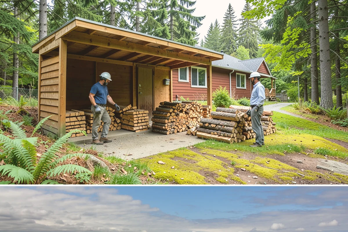 Firewood Pickup in University Place, Pierce County, WA - Pickup is available year-round, but stock is freshest and most plentiful in late summer and fall.