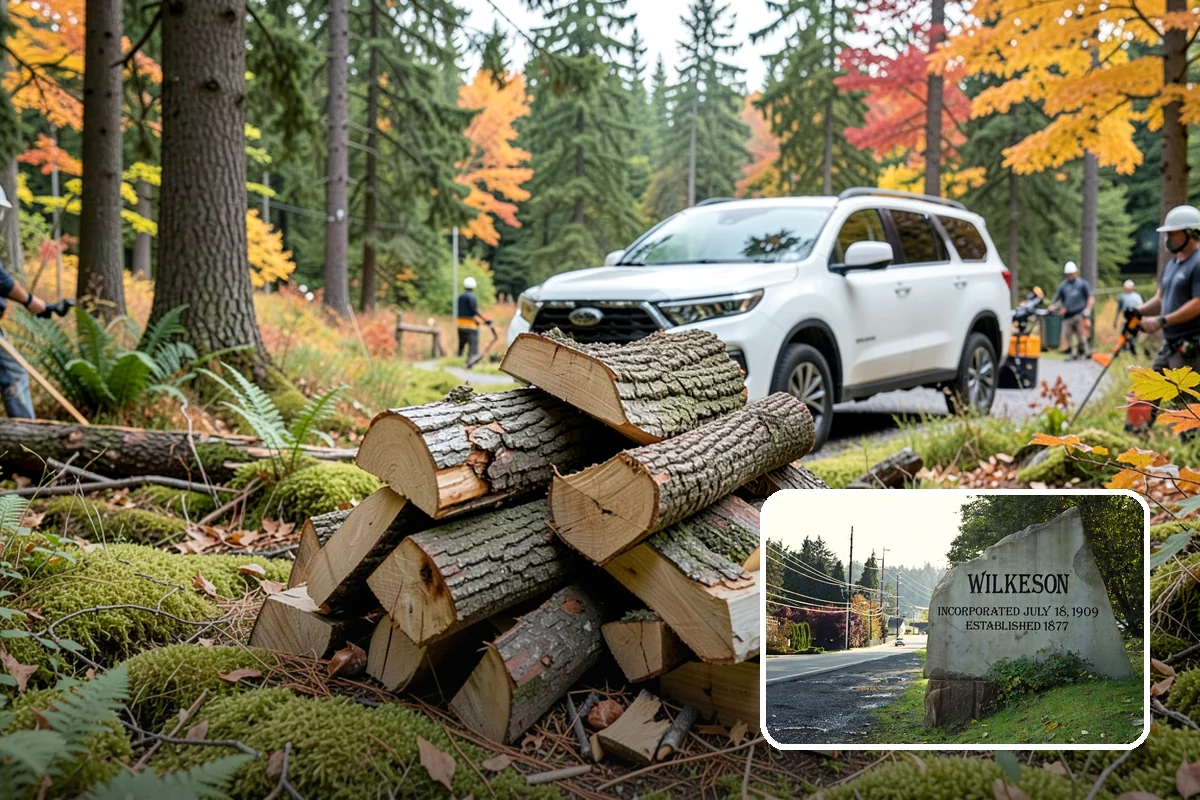 Firewood Pickup in Wilkeson, Pierce County, WA - No delivery fee for the biggest savings