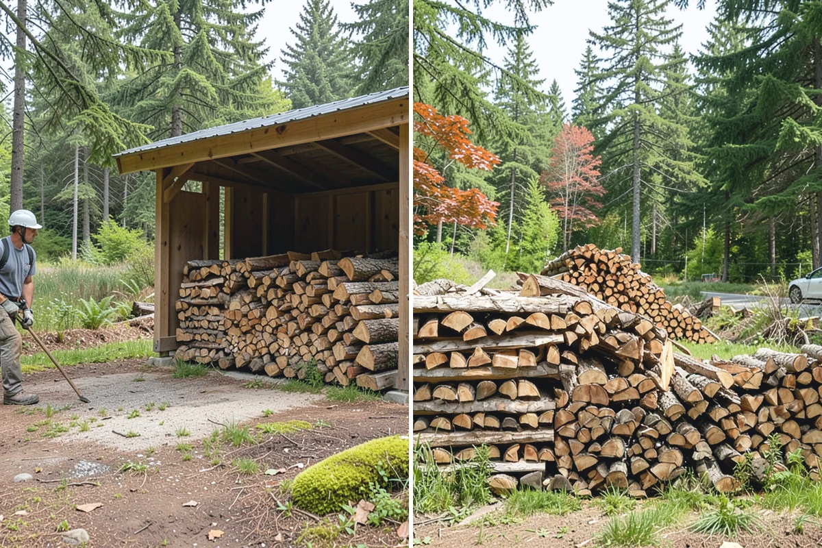 Firewood Processing in Auburn, King County, WA - We assess your logs and processing goals