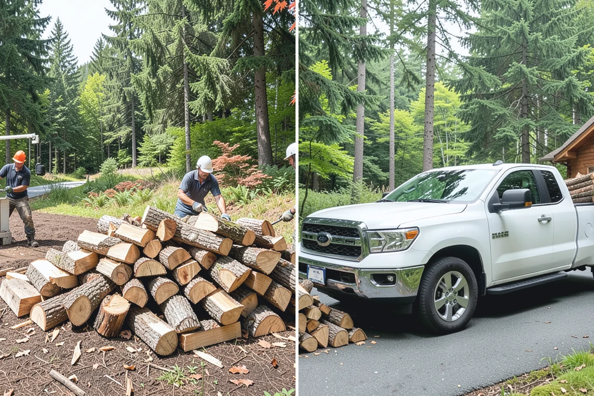 Firewood Processing in Bonney Lake, Pierce County, WA - We assess your logs and processing goals