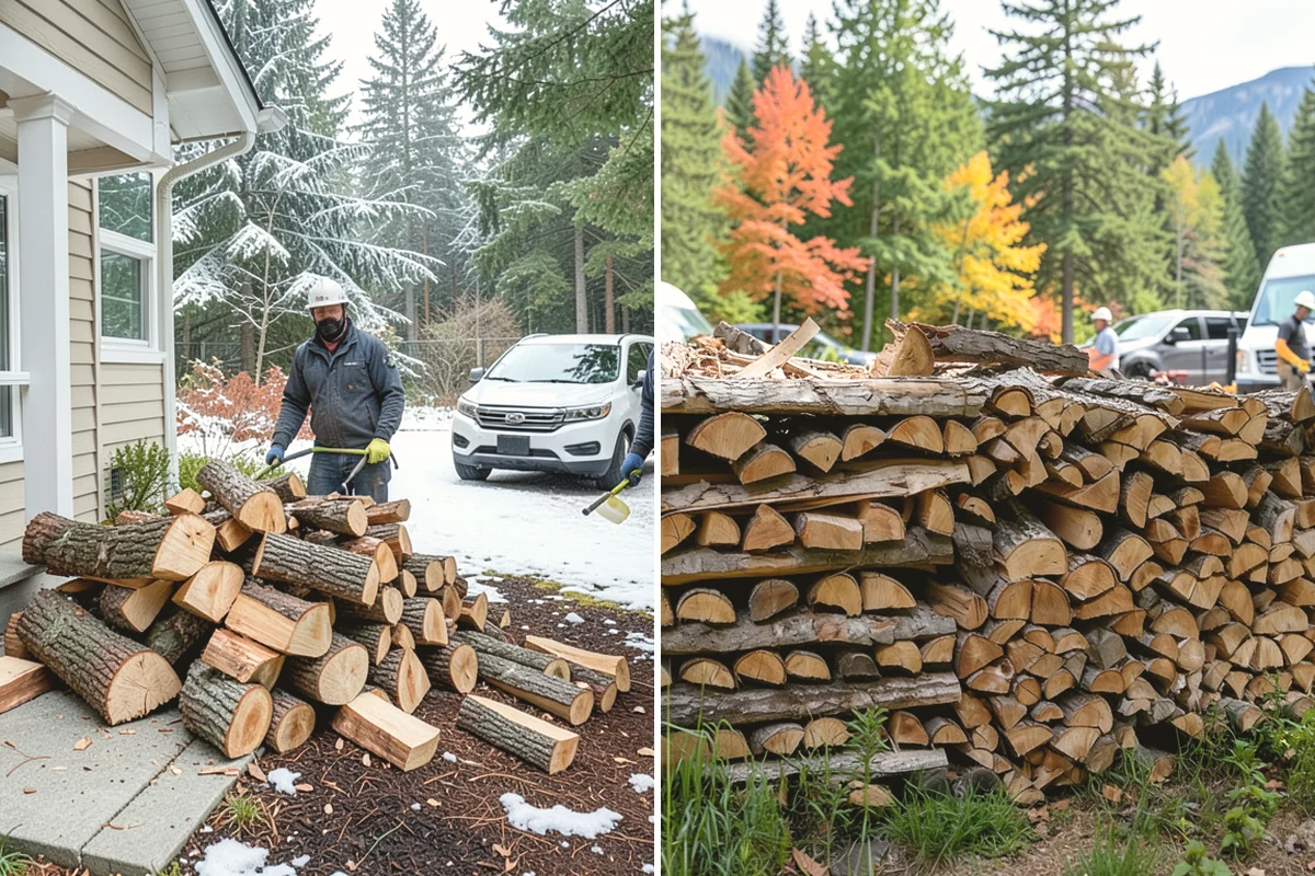 Firewood Processing in Burien, King County, WA - We assess your logs and processing goals