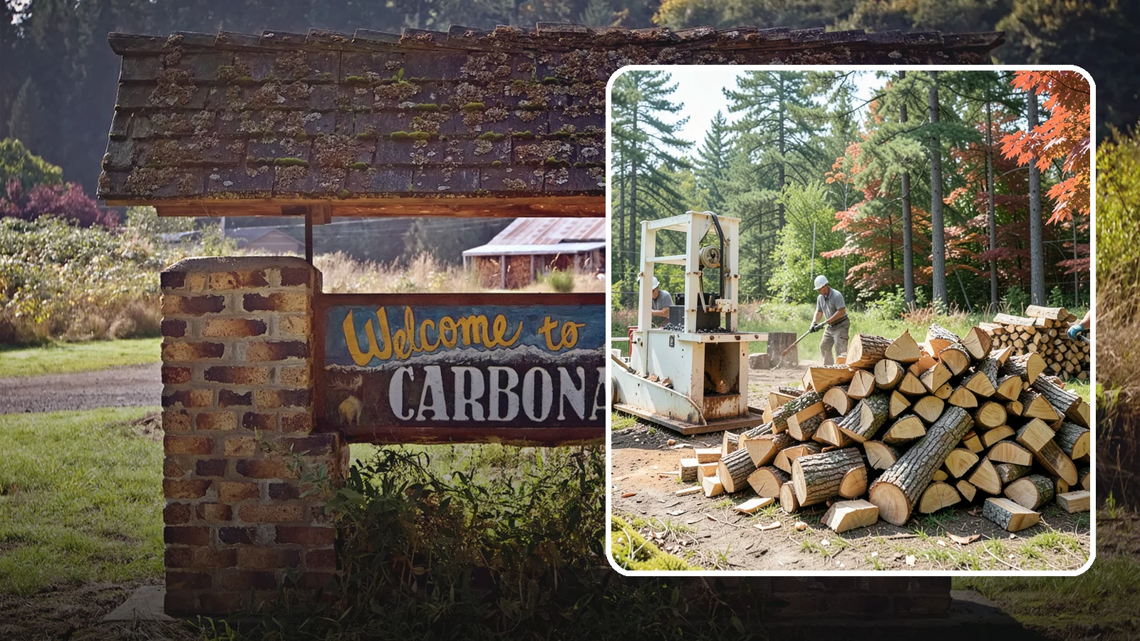 Firewood Processing in Carbonado, Pierce County, WA - Complete firewood processing that takes your logs from bucking through splitting and stacking.