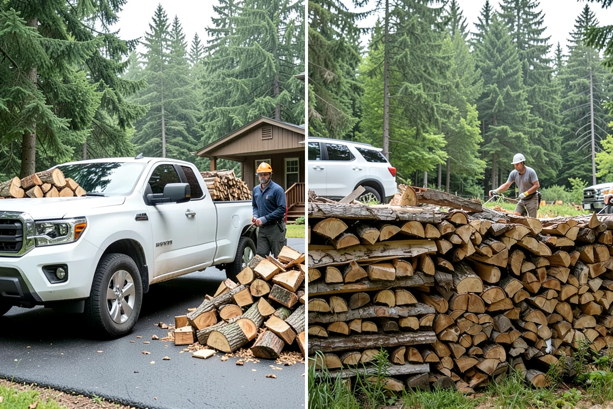 Firewood Processing in Concrete, Skagit County, WA - We assess your logs and processing goals