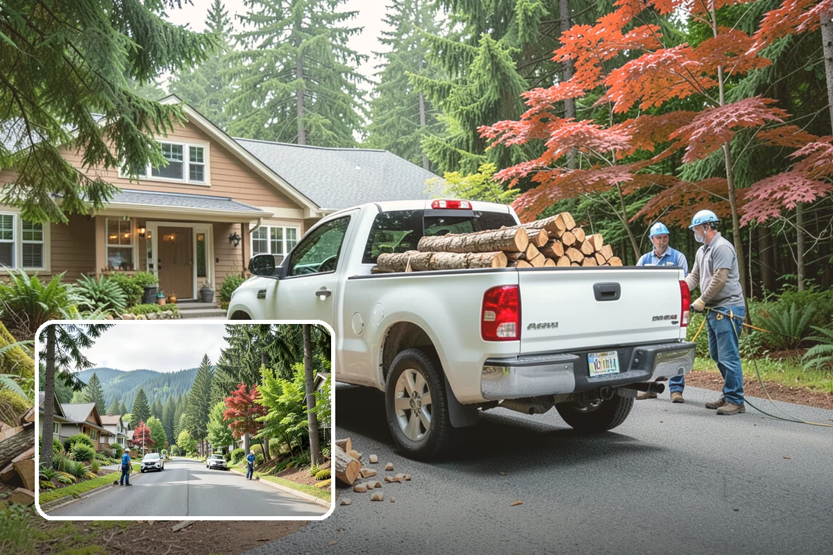 Firewood Processing in Darrington, WA - End-to-end service from log to stack